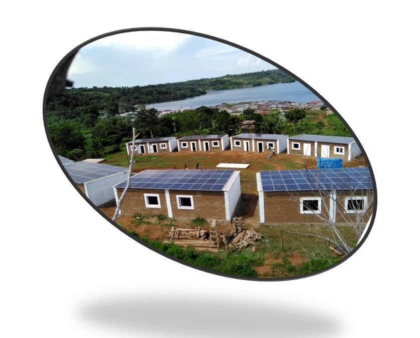 Eco-village and production (Bukasa Island, Uganda)